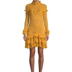 Jonathan Simkhai Lace Long Sleeve Dress Size 4